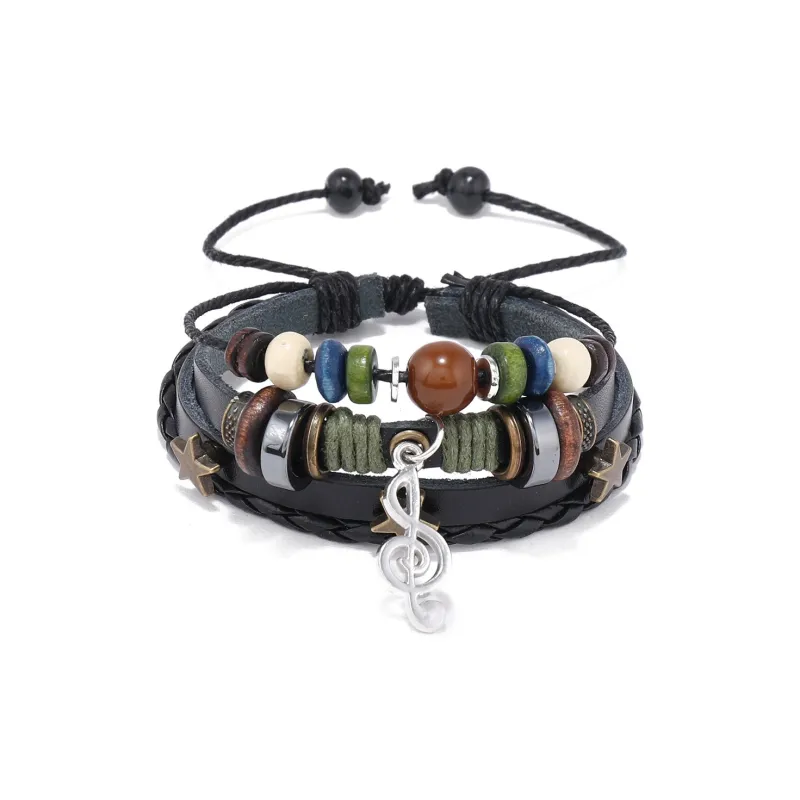 ASTAR HADES Leather Bracelets Unisex-1