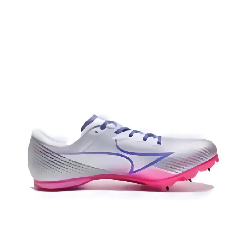 HEALTH 181S 2.0 Anti-Slip Wear-Resistant Low-Top Sprint Long Distance Running Running Shoes Unisex Silver Purple-1