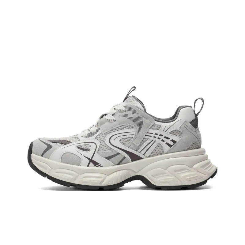 BELLE Anti-Slip And Wear-Resistant Lightweight Low-Top Chunky Sneakers Women's-5