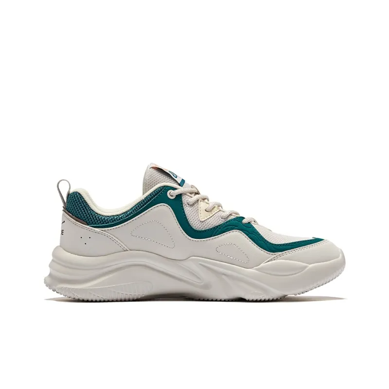 Erke Joyful 2.0 Wear-Resistant Slip-Resistant Low-Top Casual Shoes Men's Pale Wild Gray Swamp Color-1