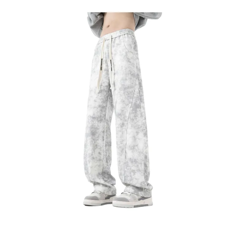WARNING LIGHT Knitted Sports Pants Unisex-5