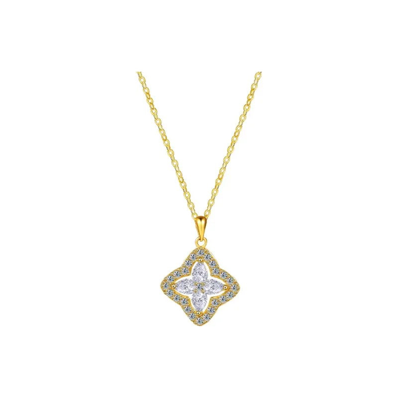 Vegetarian 925 Sterling Silver Necklaces Women's-0