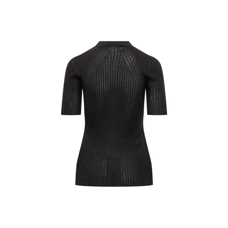 JIL SANDER Ribbed T shirt-1
