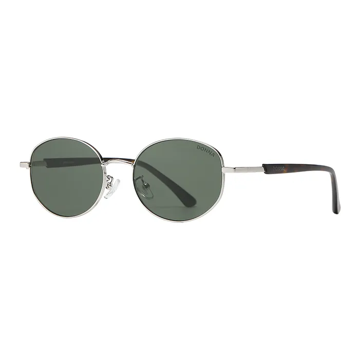 Do Na Alloy Plate Frame Oval Sunglasses Unisex-0