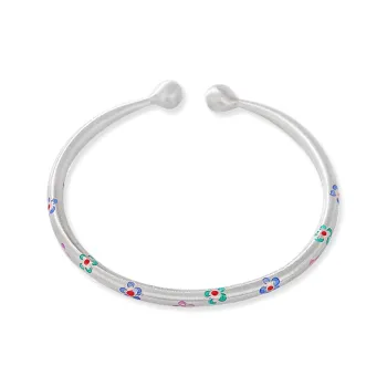 Seven Seven Silver Jewelry Sterling Silver S999 Bangles Unisex