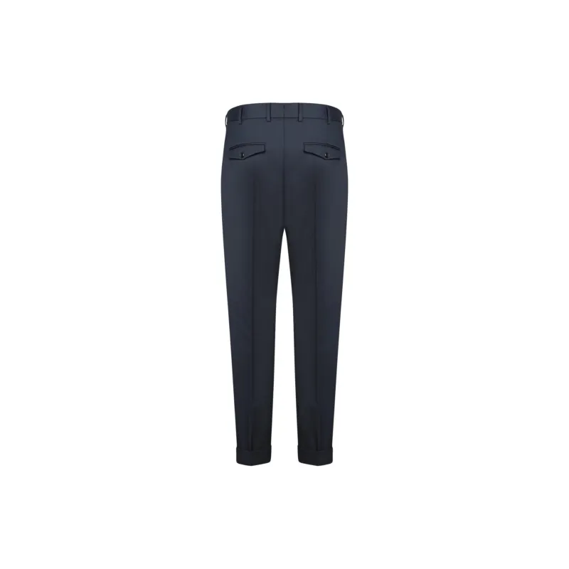 PT Pantaloni Torino Casual Pants Men's Blue-1