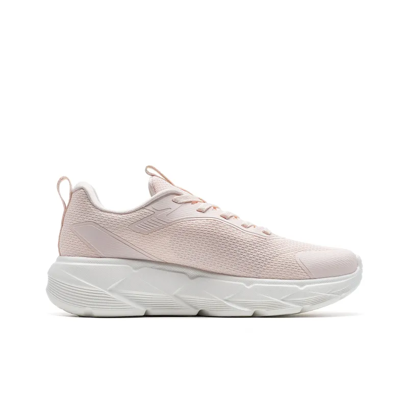 XTEP Cushioned Wear Resistant Breathable Low Top Casual Running Shoes Women's Pure Pink-1