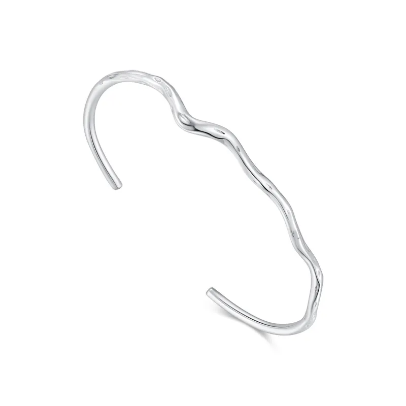 CHAOHONGJI 925 Sterling Silver Bangles Women's-1