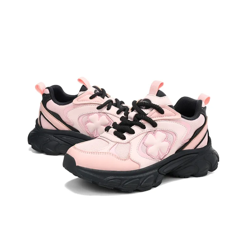 LUCKY BRAND Shock Absorbers With Abrasion Resistant And Slip Resistant Properties Low Top Chunky Sneakers Unisex-12