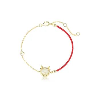Long Fu Hetian Jade Bracelets White Jade/Pale Greenish White Jade Women's
