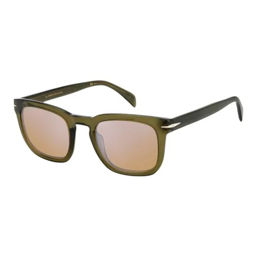 David Beckham Acetate Square Sunglasses Unisex Green