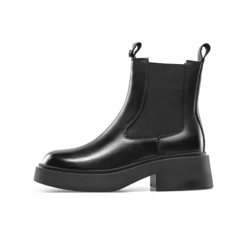 KANGNAI Chelsea Boots Women's Black
