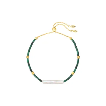 BABYBEI 925 Sterling Silver Baroque Pearl Elegance Minimalist Style Fresh Versatile Bracelets Women's