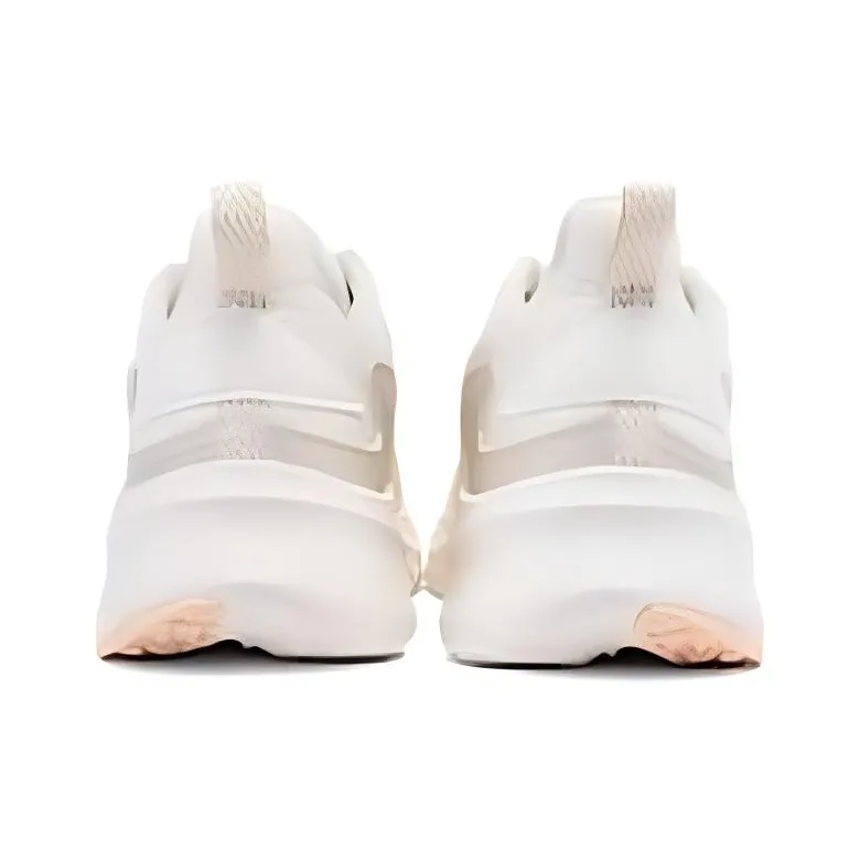 361° Cushioning Wear Resistant Low Top Running Shoes Women's White Pink-2