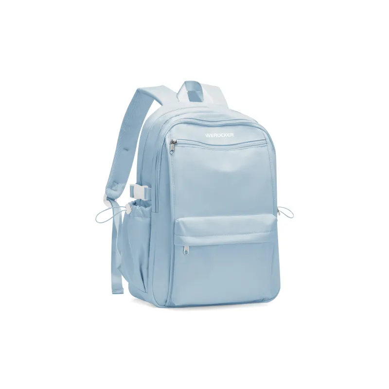 Werocker Fabric Backpack Laptop Bag Backpack Regular Unisex Multicolor-12