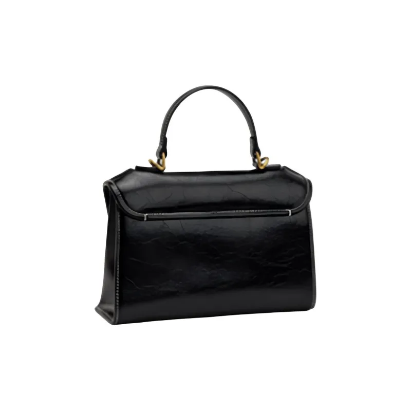 HONGU Cow Leather Handbag Trumpets Women's Multicolor-5