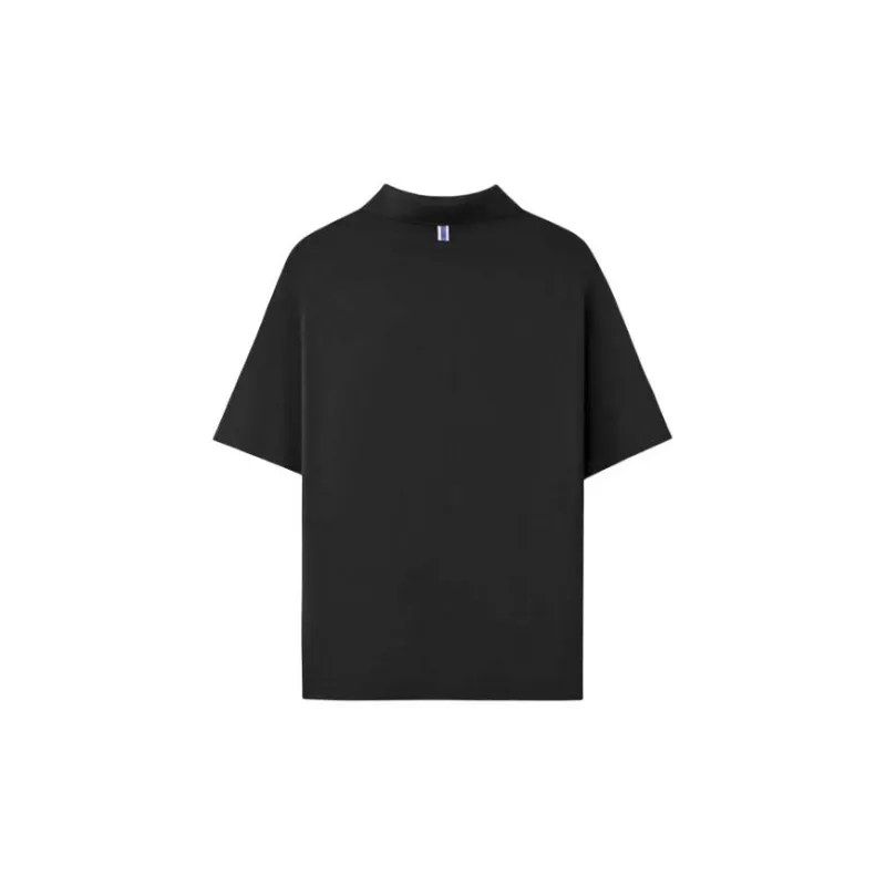 Skechers Polo Shirt Men's Midnight Black-1