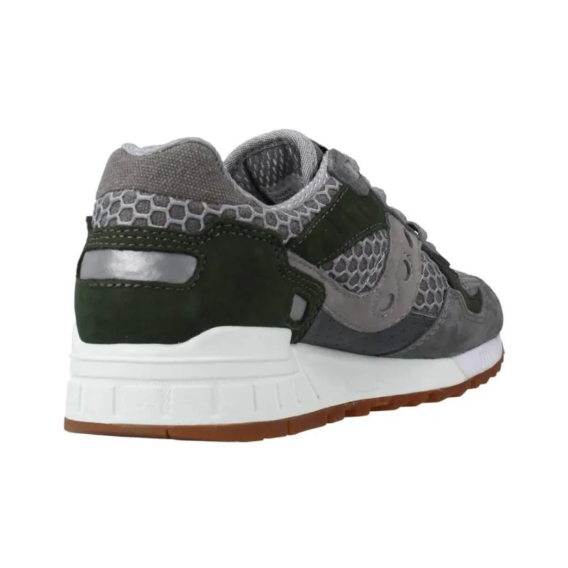 Saucony Shadow 5000 Anti-Slip Wear-Resistant Low-Top Casual Running Shoes Men's Gray-3