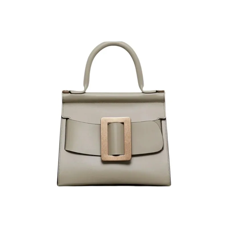 BOYY Leather Shoulder Bag Crossbody Bag Handbag Women's Gray-0