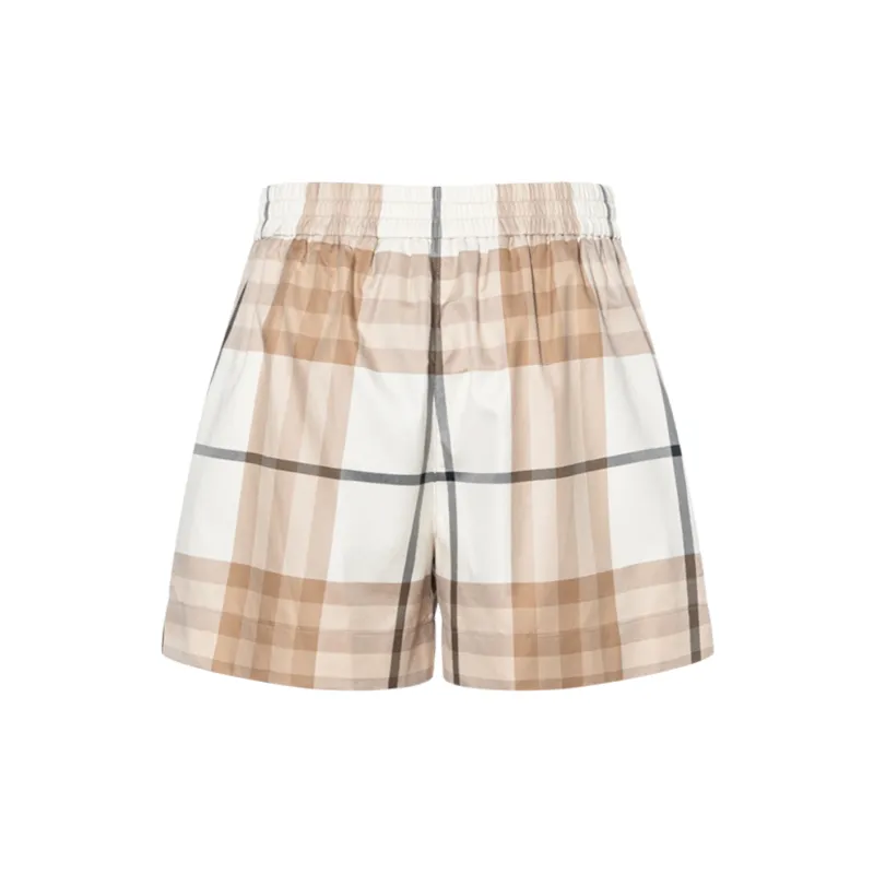 Burberry Casual Shorts Women's Frost White-1