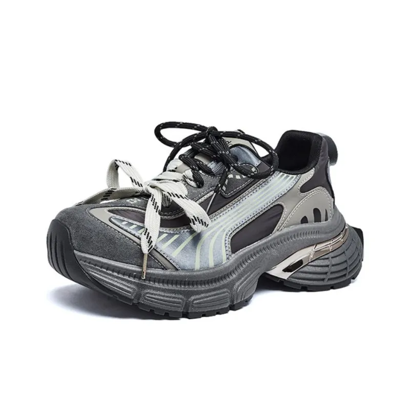 AGSDON Breathable Low-Top Chunky Sneakers Women's-8