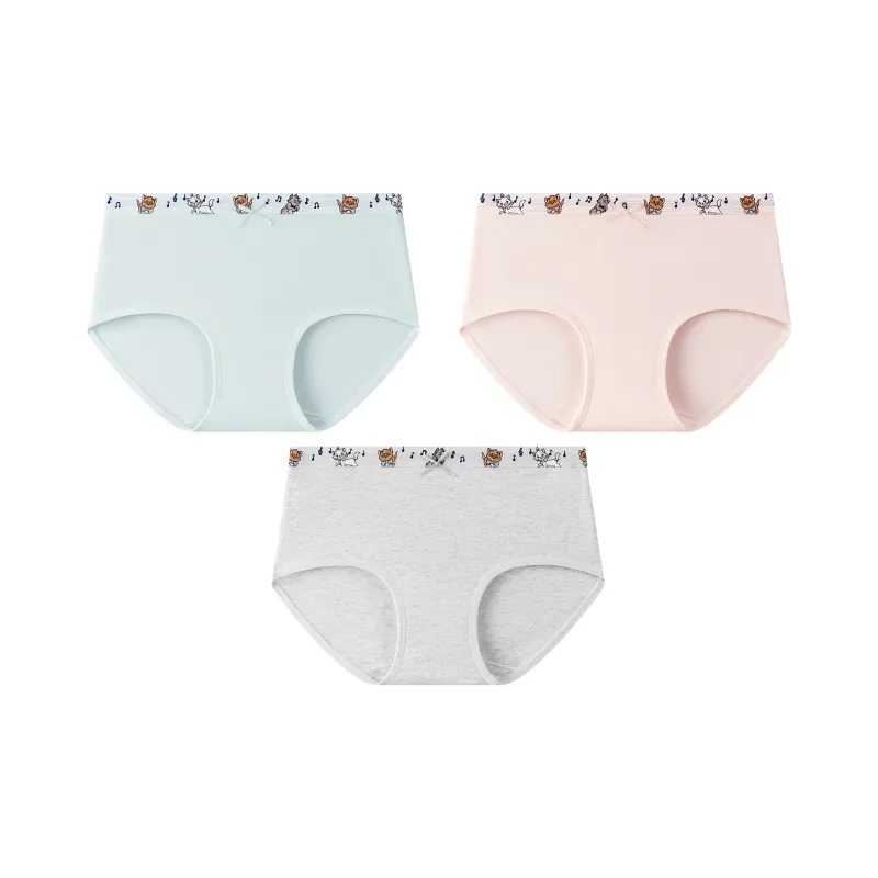 Gongdie x Disney Underpants Women's 3 Pack-0