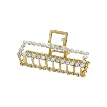 JIANYINGSHU Alloy Rhinestones Hair Clips Women's