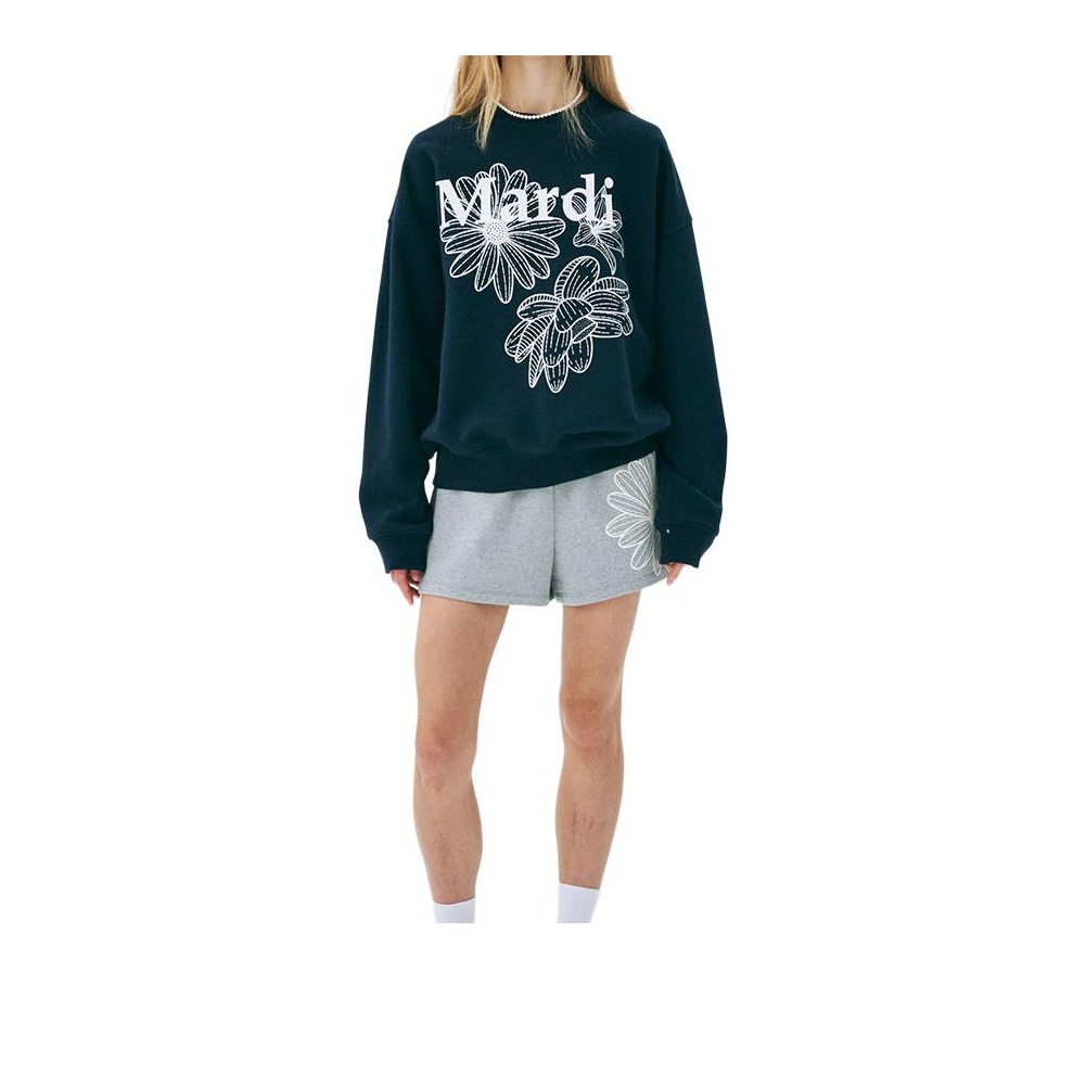 Mardi Mercredi Blue Hoodies Sweatshirts on Sale & Authentic