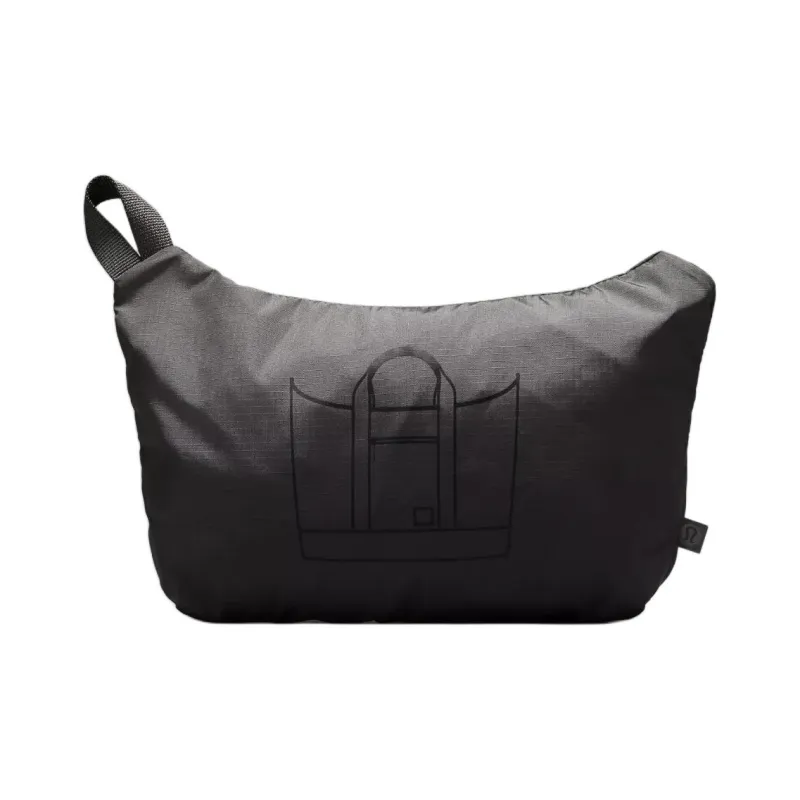 Lululemon Packable Nylon Portable Travel Bag 32L Unisex Black-3
