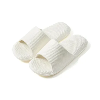 UTUNE Home Slippers Summer Soft Soled Indoor Quiet Slip Resistant Couple's Slippers & Home Slippers