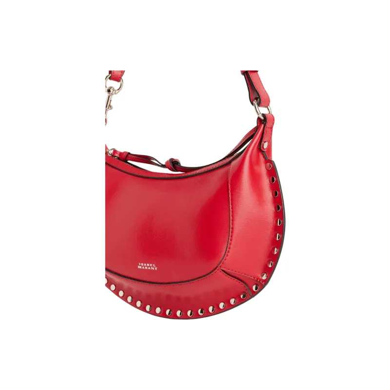 ISABEL MARANT Oskan Moon Stud-Detailed Shoulder Bag-2