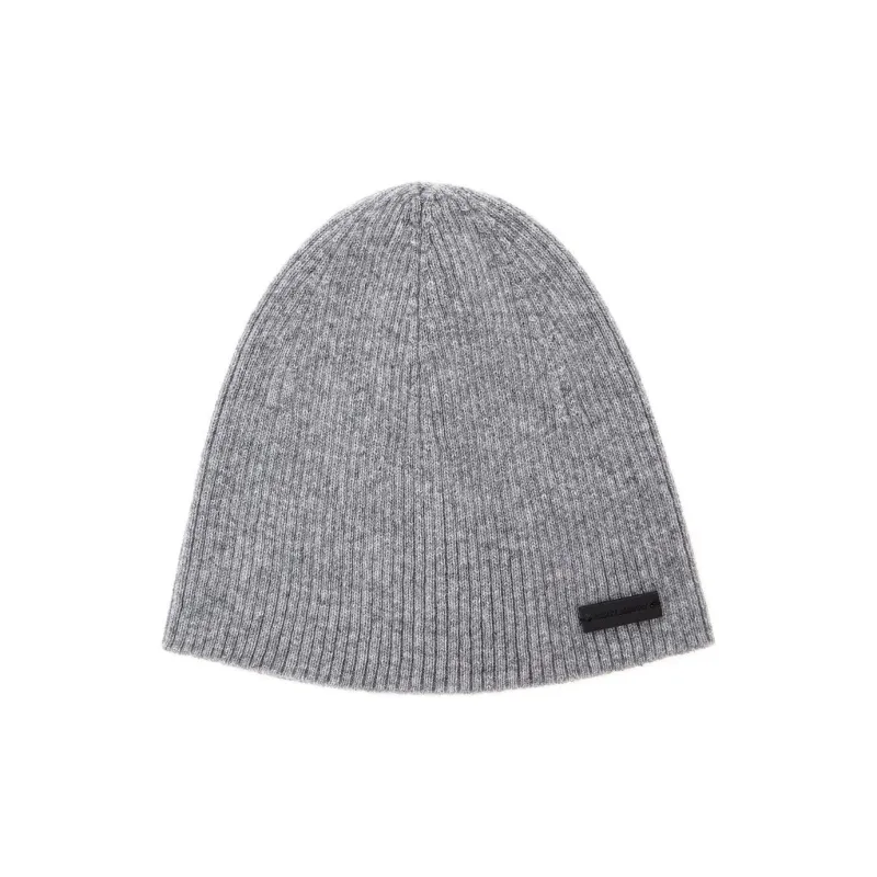 SAINT LAURENT Ribbed Beanie-1