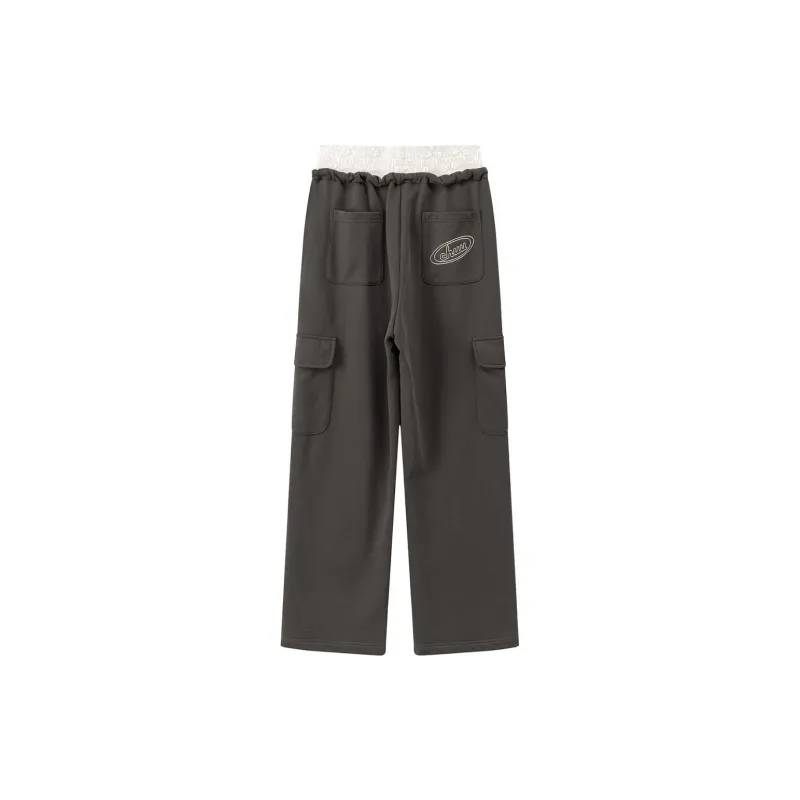 CHUU Casual Pants Women's Carbon Gray-1