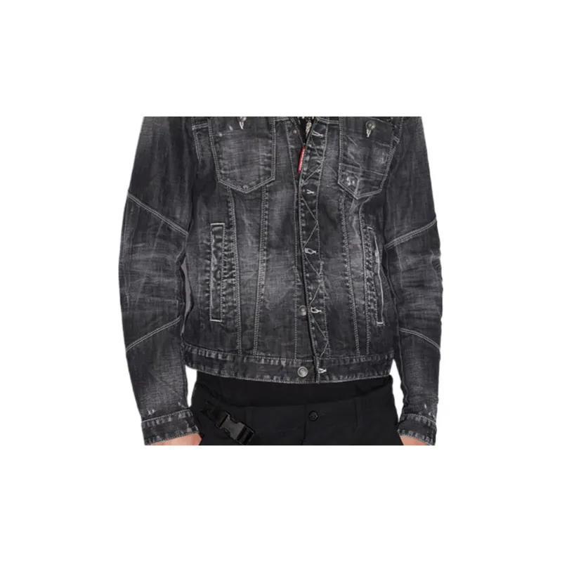 DSQUARED 2 FW22 Jackets Coats Men's Black-4