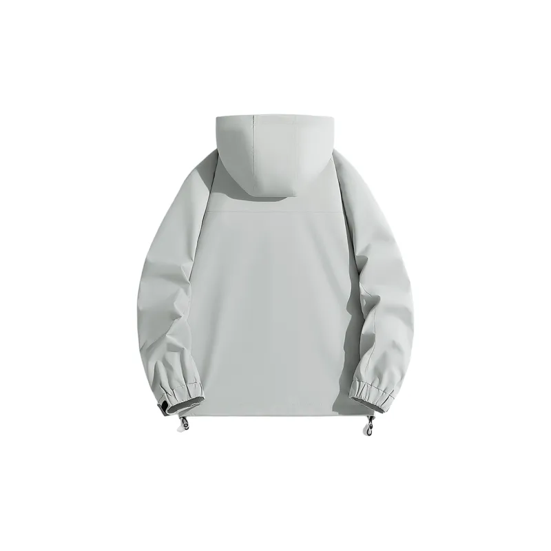 ROBINHOOD Water Resistant Windproof Breathable Warm Water Repellent Windbreaker Jacket Unisex-3