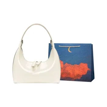 Elsvet PU Handbag Women's White/Silver/Black/Red/Pink