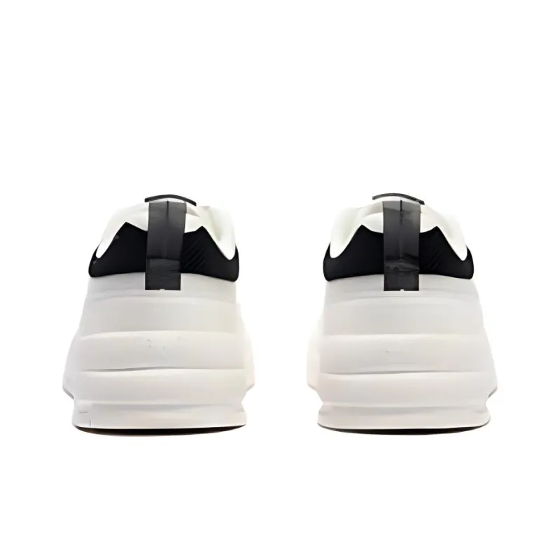 361° Anti Slip Wear Resistant Low Top Skateboard Shoes Men's White Black-2