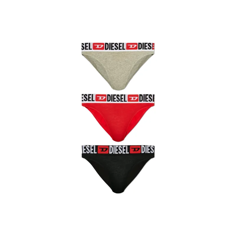DIESEL Umbr Jocky Logo Waistband Three Pack Jockstraps-0