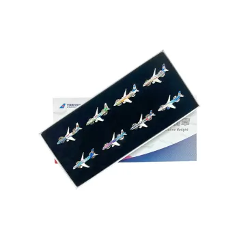ZHONGGUONANFANGHANGKONG China Southern Airlines Painted Aircraft Commemorative Medal Badges
