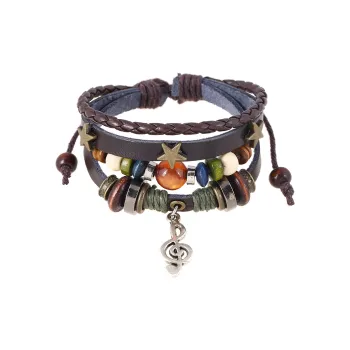 ASTAR HADES Leather Bracelets Unisex
