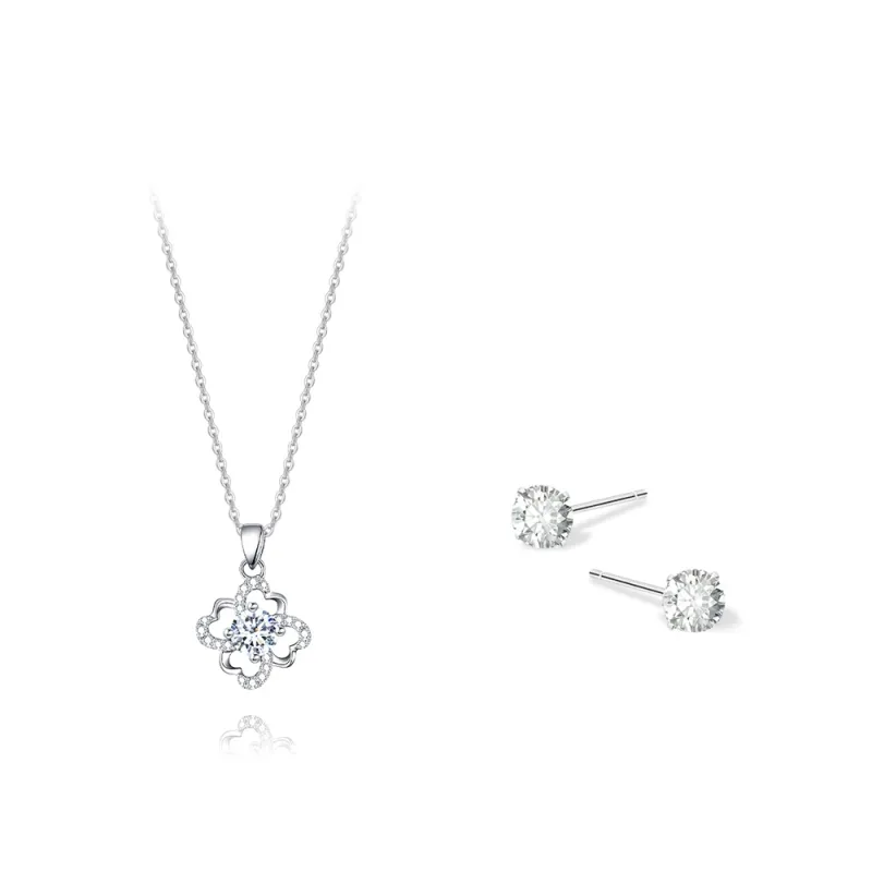 KUMET Sterling Silver Necklaces Women's Same For Couples-0