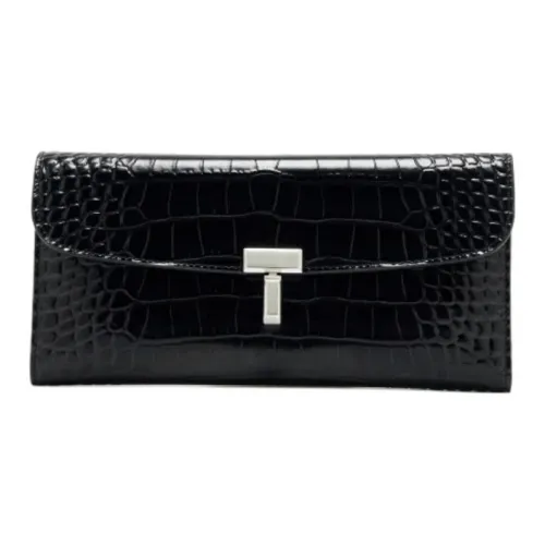 TOTEME Leather Wallet Women's Black