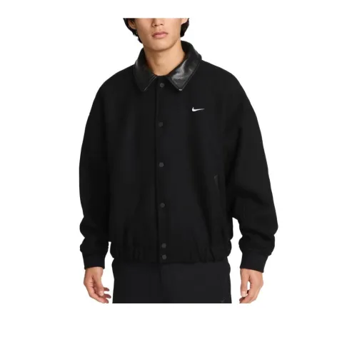 Nike Solo Swoosh Men's Wool Varsity Jacket