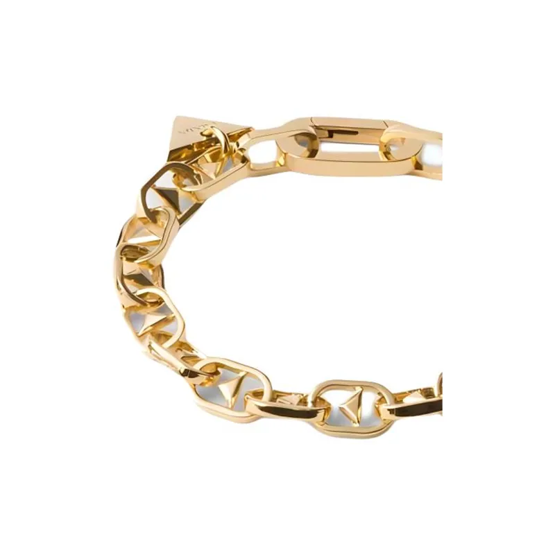PRADA Metal Bracelets Women's Gold-1