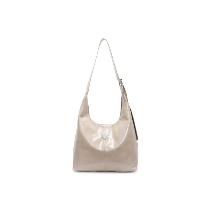 LUVISTRUE PU Shoulder Bag Tote Large Size Women's Black/Khaki/Pink/Coffee-6