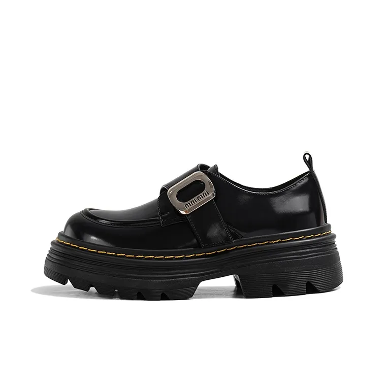 Old Meow Loafers 6cm Women's Black-0