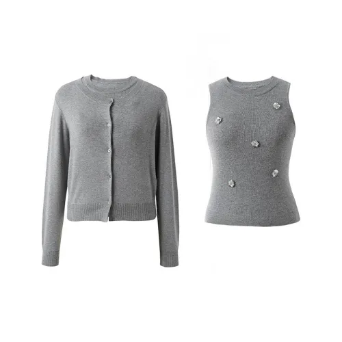 3COLOUR Casual Suit Women's Heather Gray