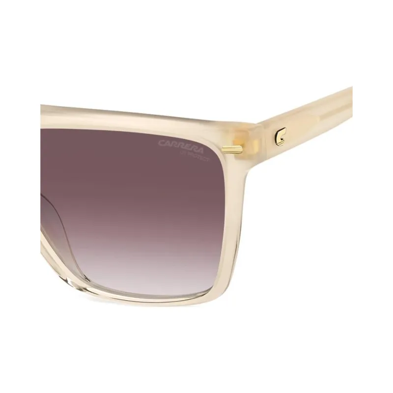 CARRERA Plastic Square Sunglasses Women's Light Brown-2