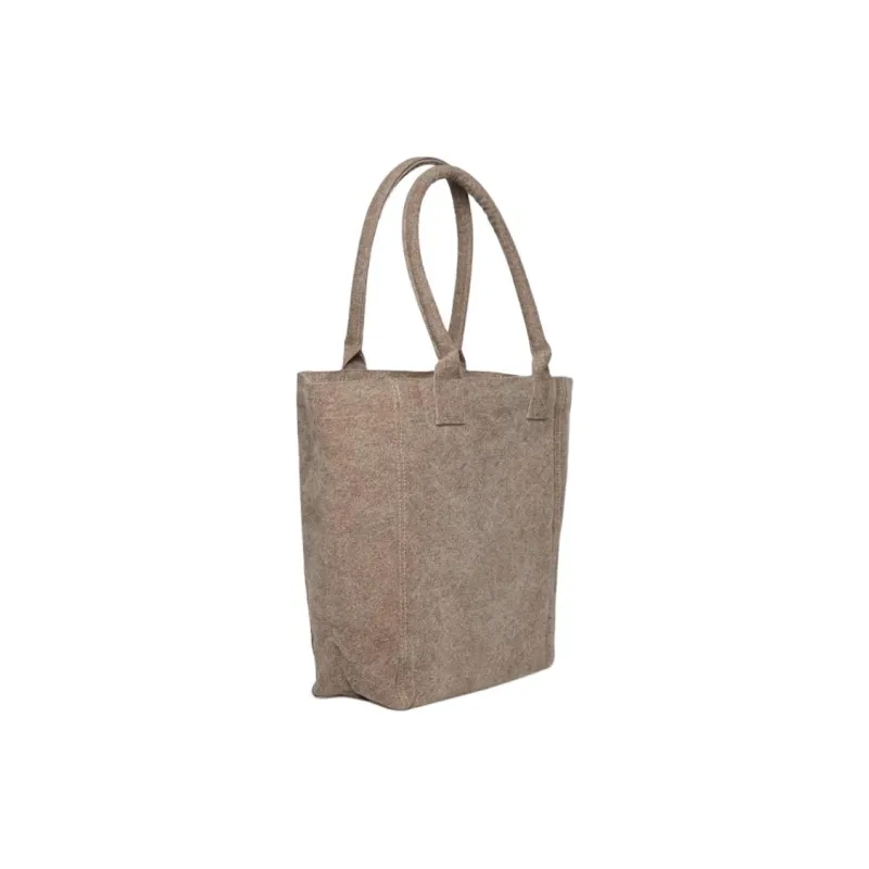 ISABEL MARANT Yenky Logo Embroidered Small Top Handle Bag-1