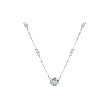 MITHAOL KUSC 925 Sterling Silver Necklaces Women's